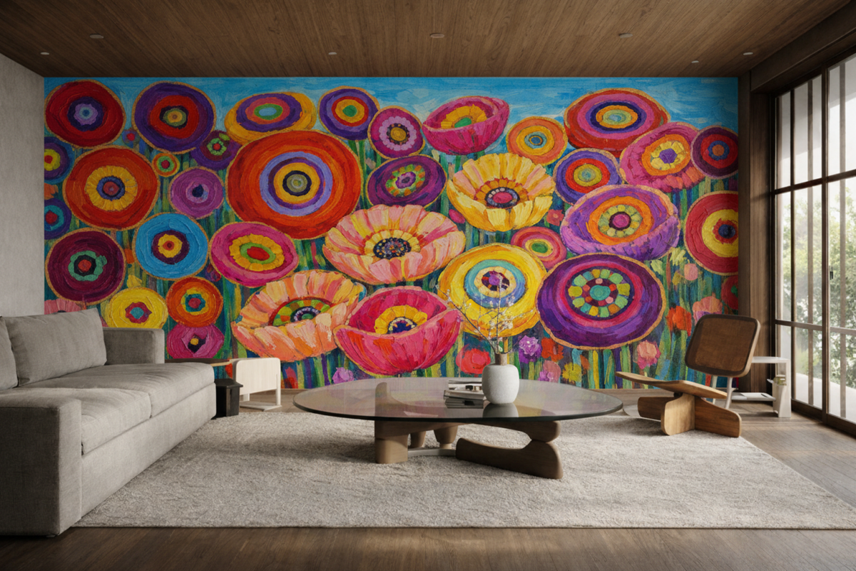 Whimsical Blooming Disks