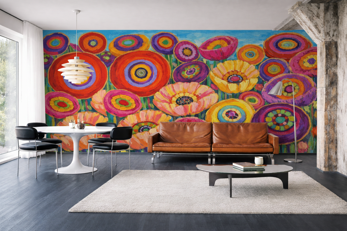 Whimsical Blooming Disks