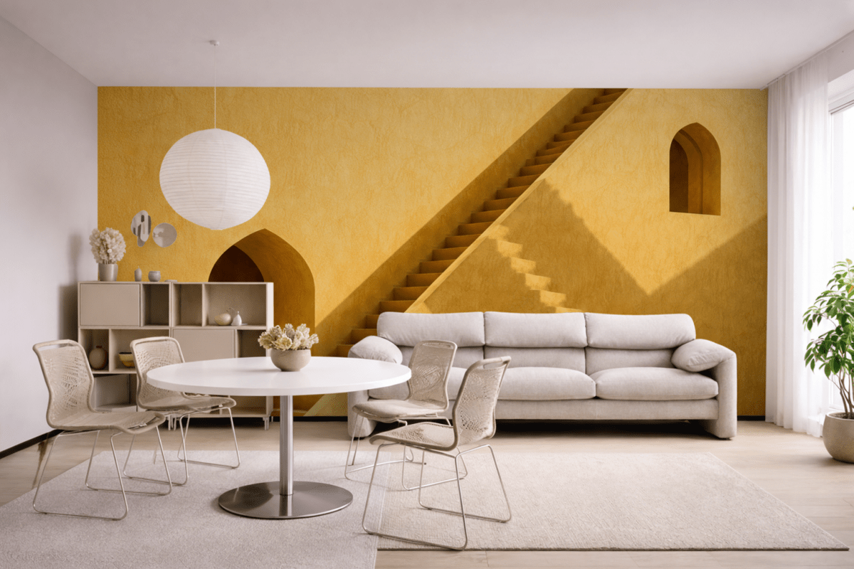 Ochre Stairwell