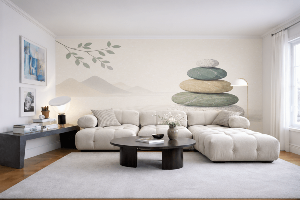 Zen Stone Arrangement