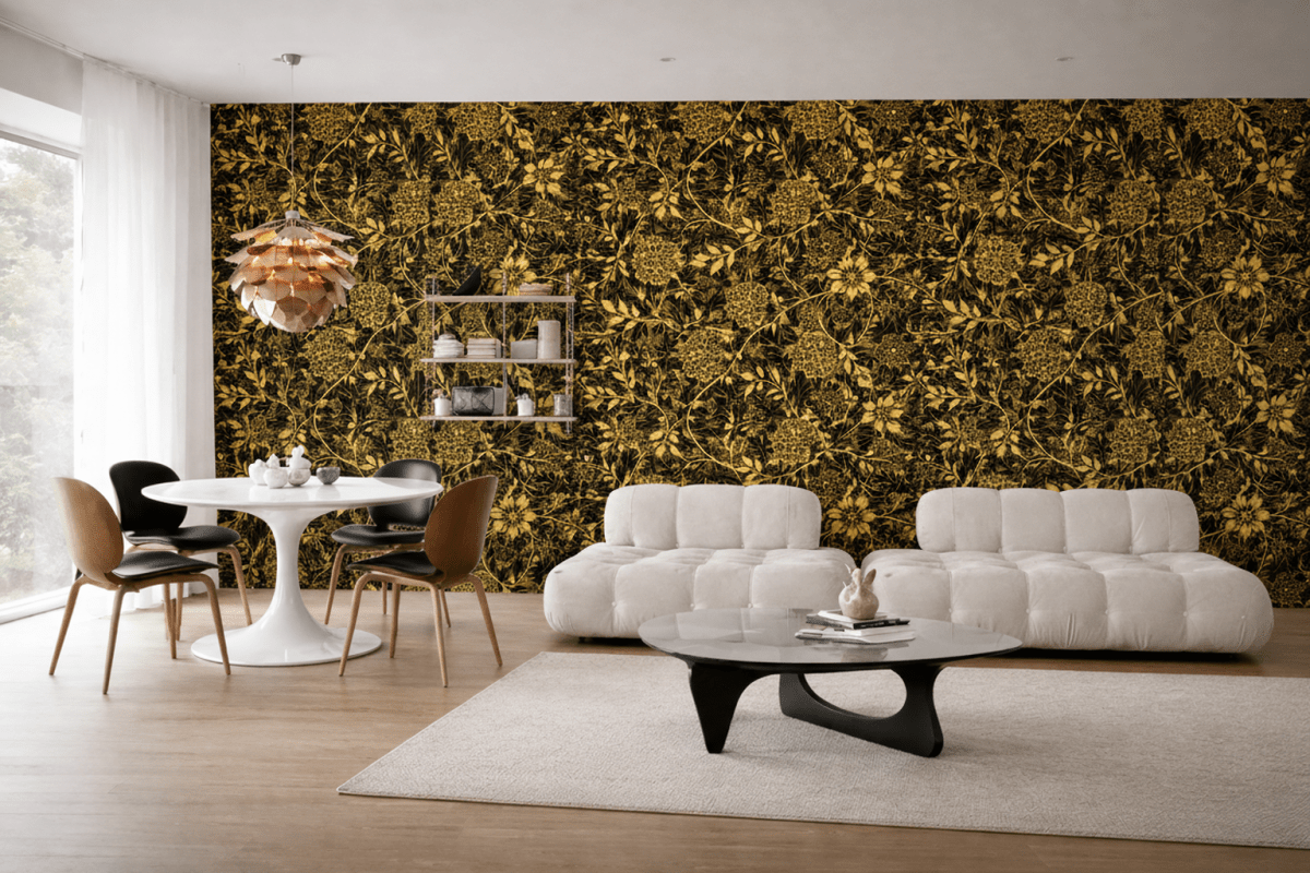 Gilded Vines Motif