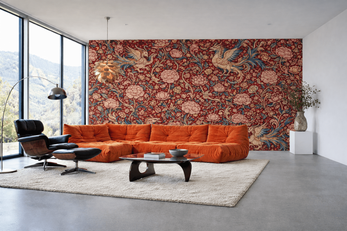 Phoenix Blossom Tapestry Ii