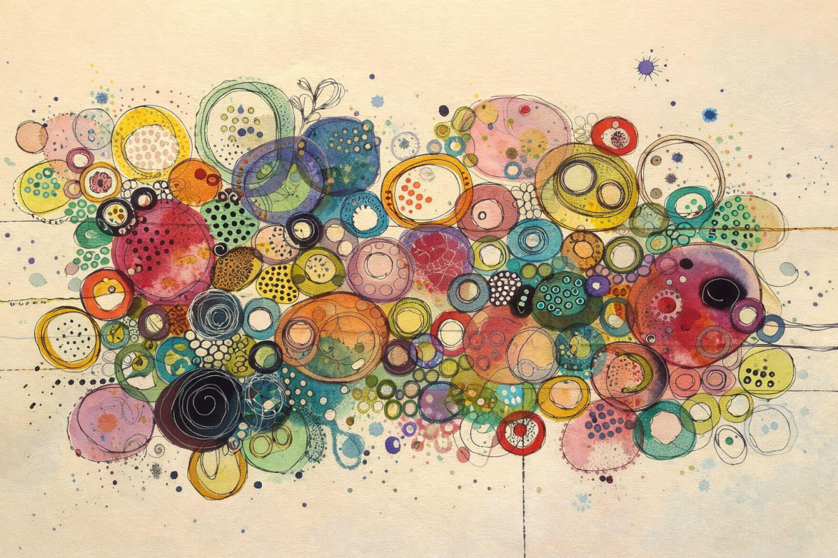 Bubble Geode Mosaic