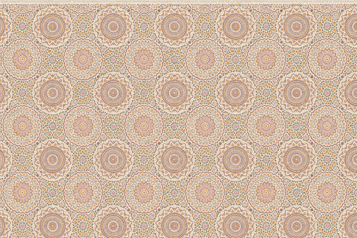 Radiant Medallion Tapestry