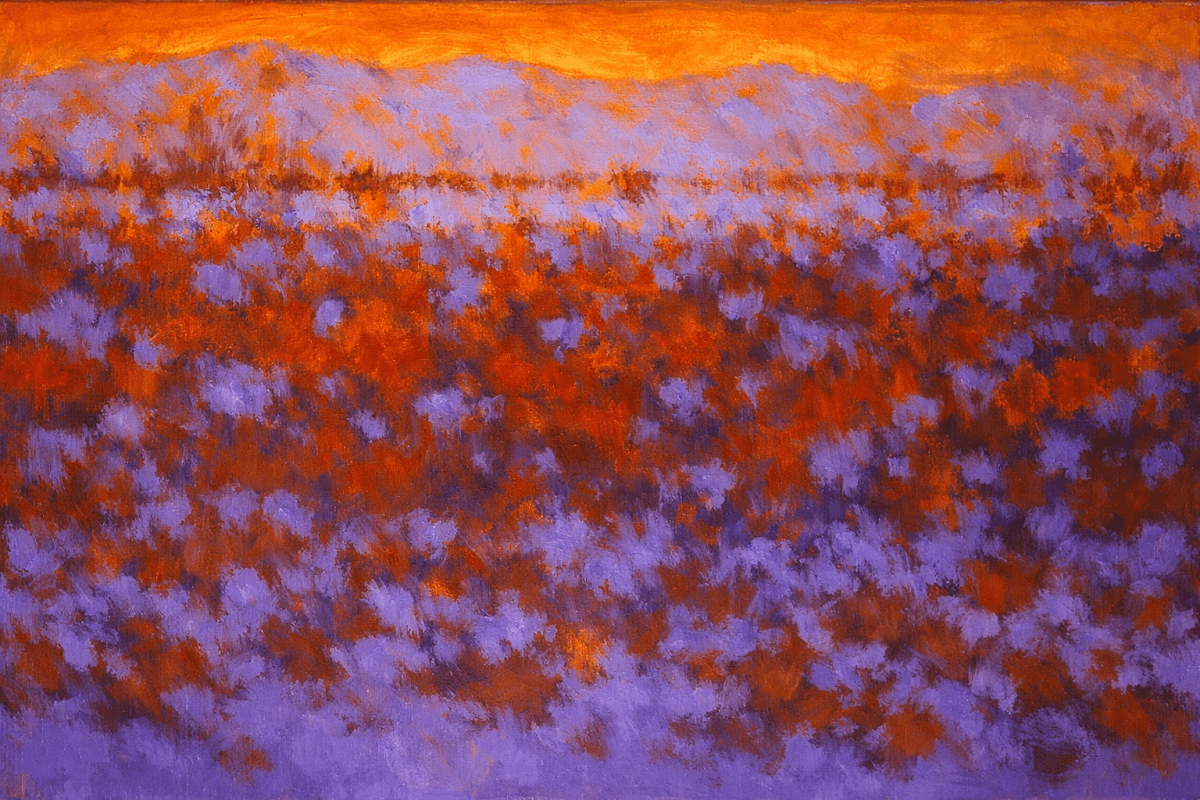 Aerial Dusk Horizon