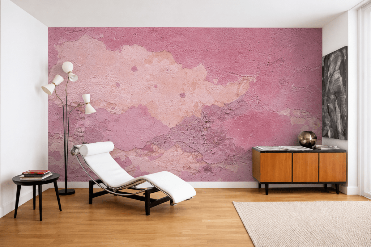 Rosy Textural Canvas