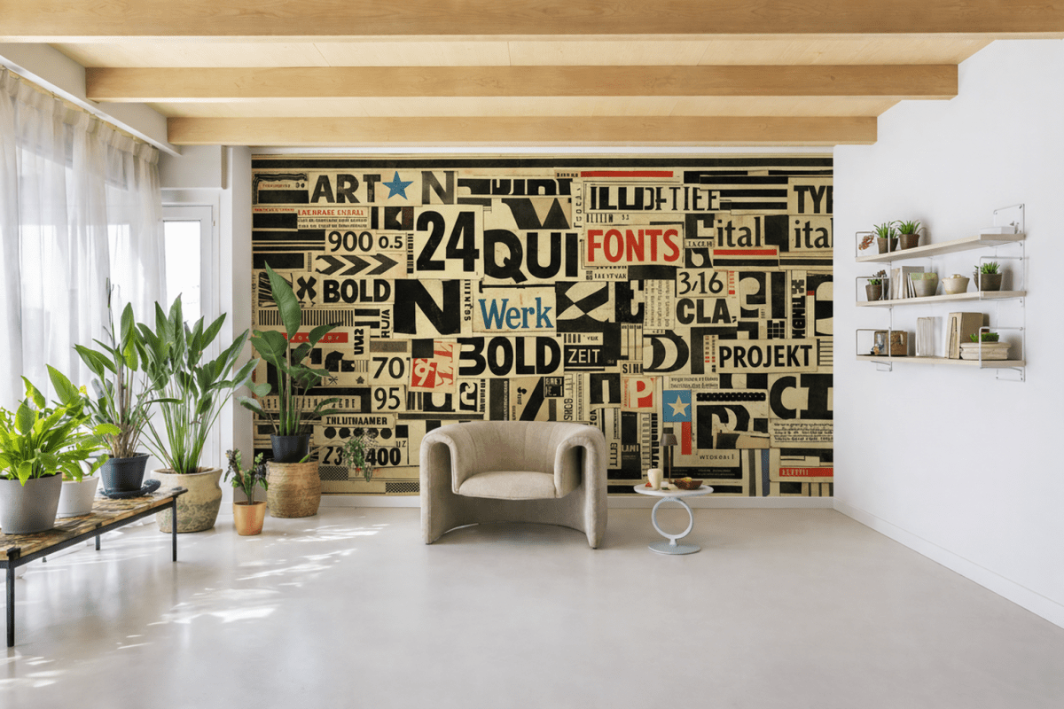 Typographic Chaotic Dance