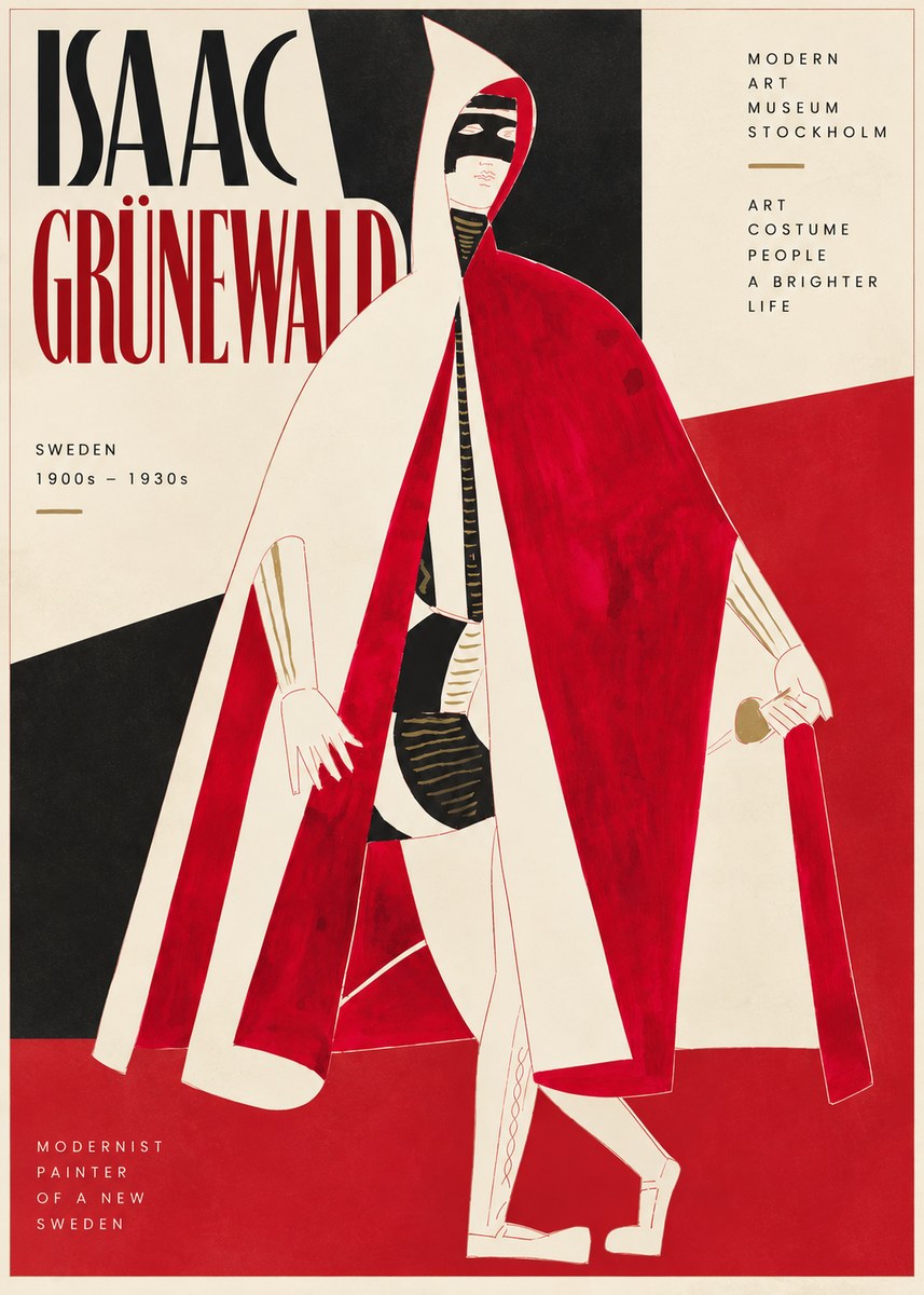 Isaac Grünewald Costume Design I No5 - Plakát