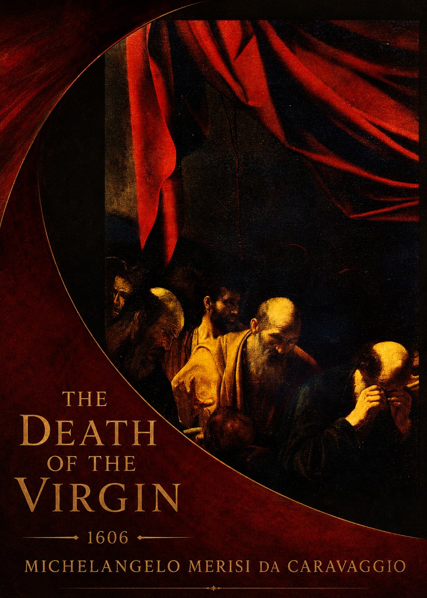 Michelangelo Merisi da Caravaggio The Death of the Virgin I No4 - Plakát