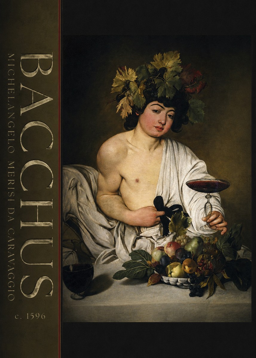 Michelangelo Merisi da Caravaggio Bacchus I No3 - Plakát