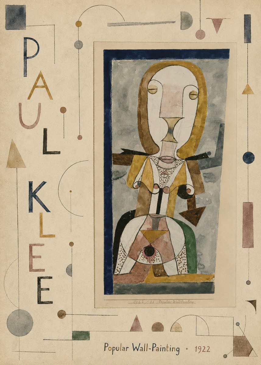 Paul Klee Popular Wall-painting No4 - Plakát