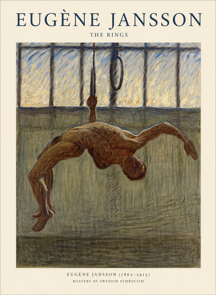 Eugène Jansson The Rings No1 - Plakát