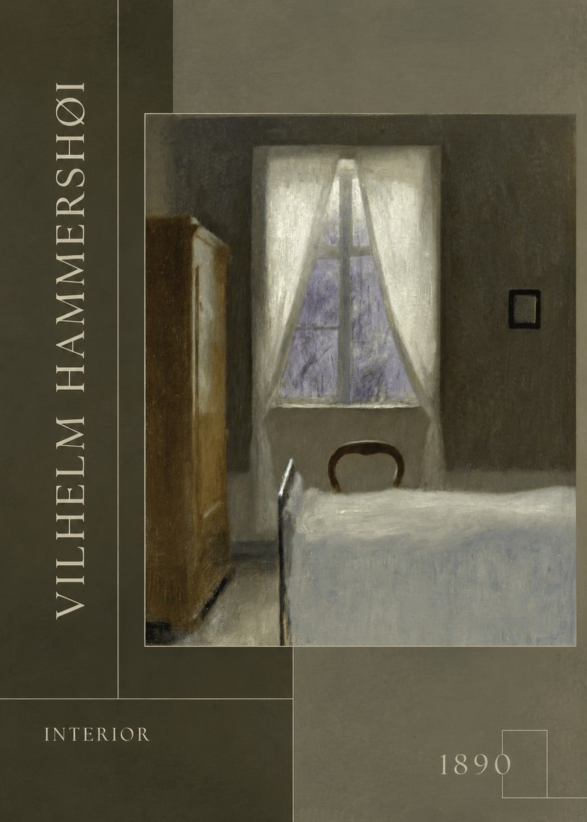 Vilhelm Hammershøi Interior I No2 - Plakát