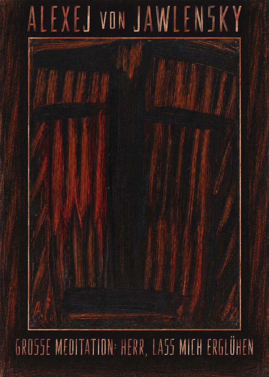 Alexej von Jawlensky Grosse Meditation: Herr, Lass Mich Erglühen No1 - Plakát