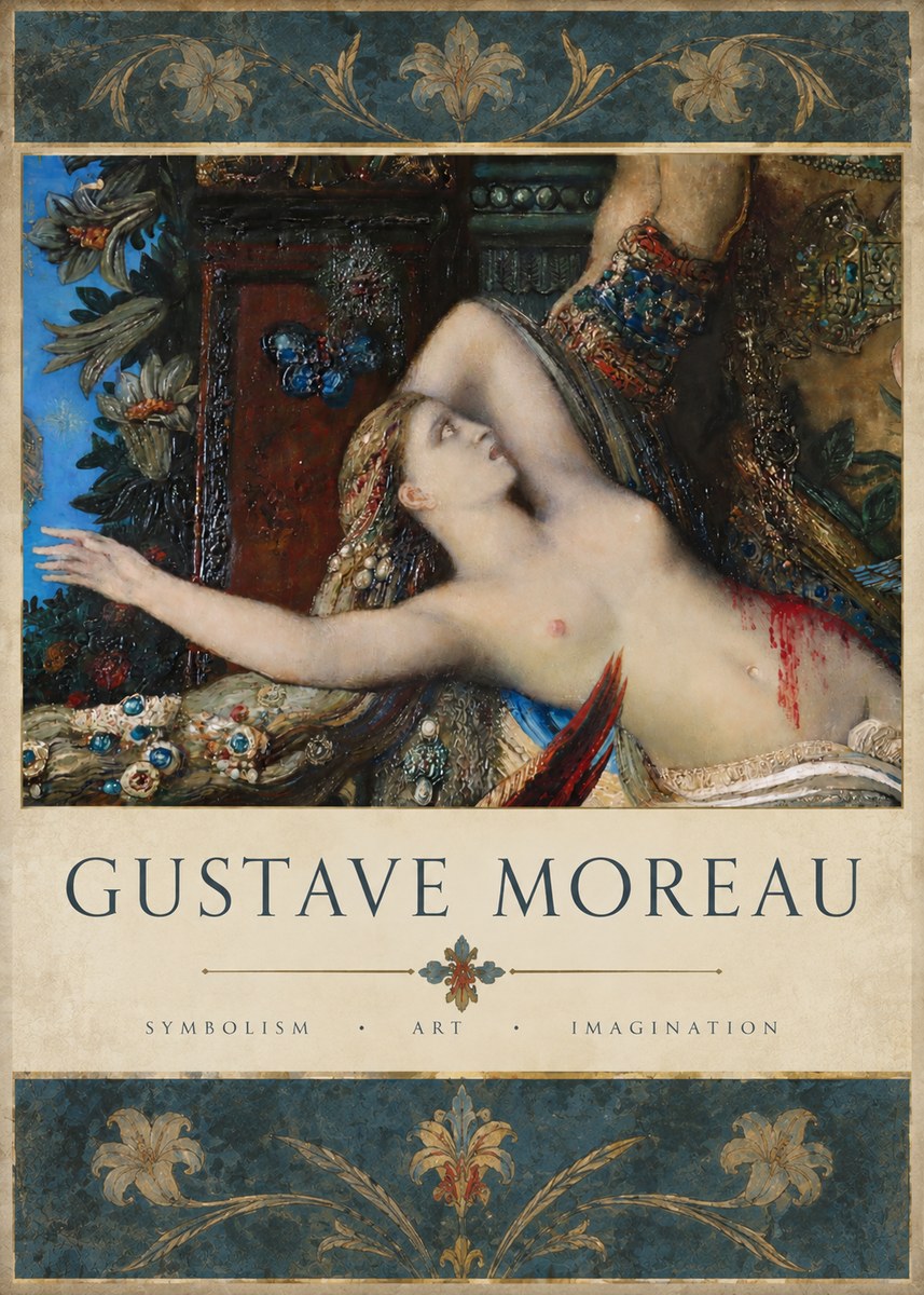 Gustave Moreau Salome I No5 - Plakát