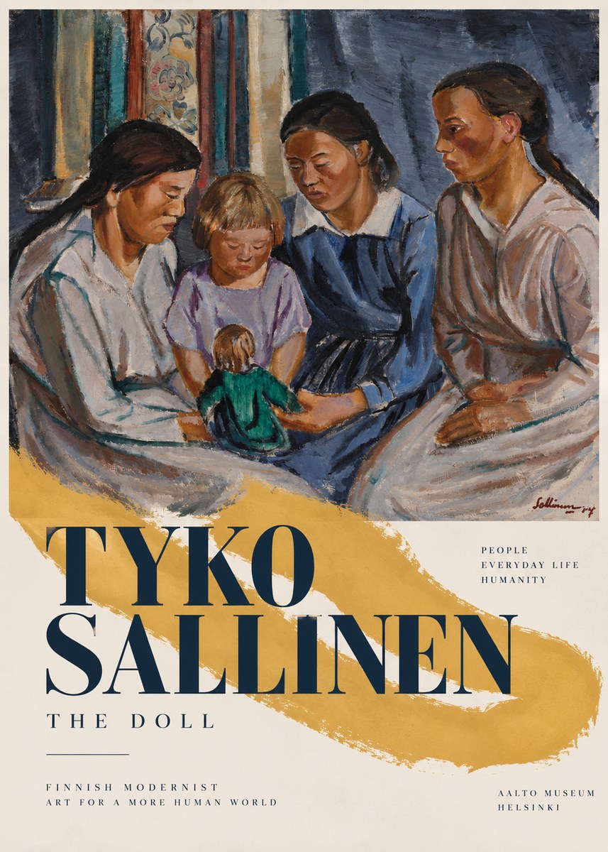 Tyko Sallinen The Doll No3 - Plakát