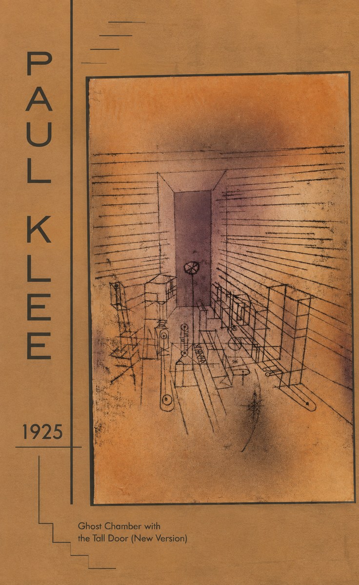 Paul Klee Ghost Chamber with the Tall Door (New Version) No2 - Plakát
