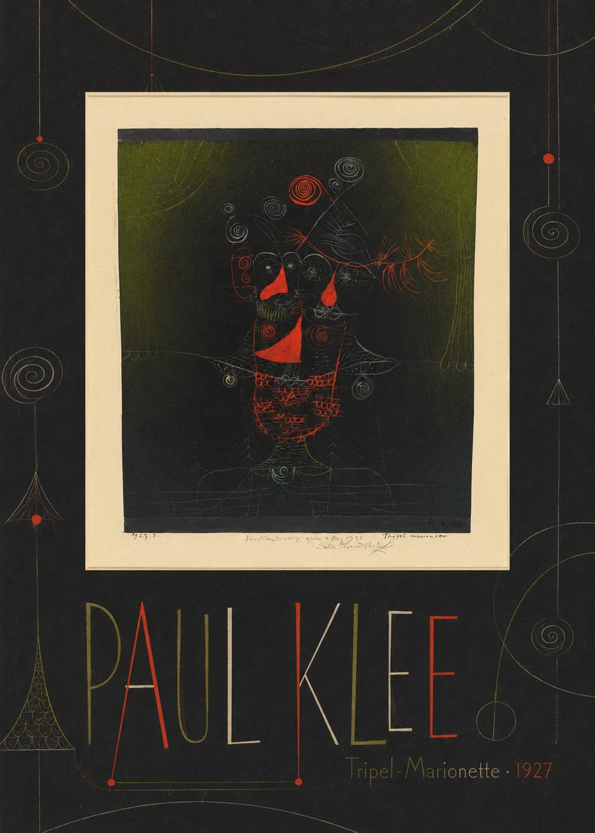 Paul Klee Tripel-marionette No4 - Plakát