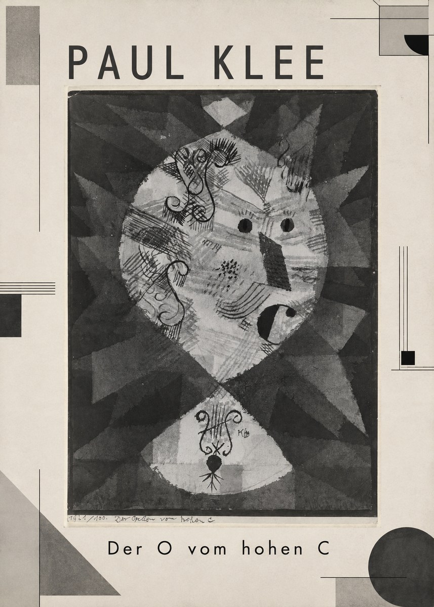 Paul Klee Der O Vom Hohen C No1 - Plakát
