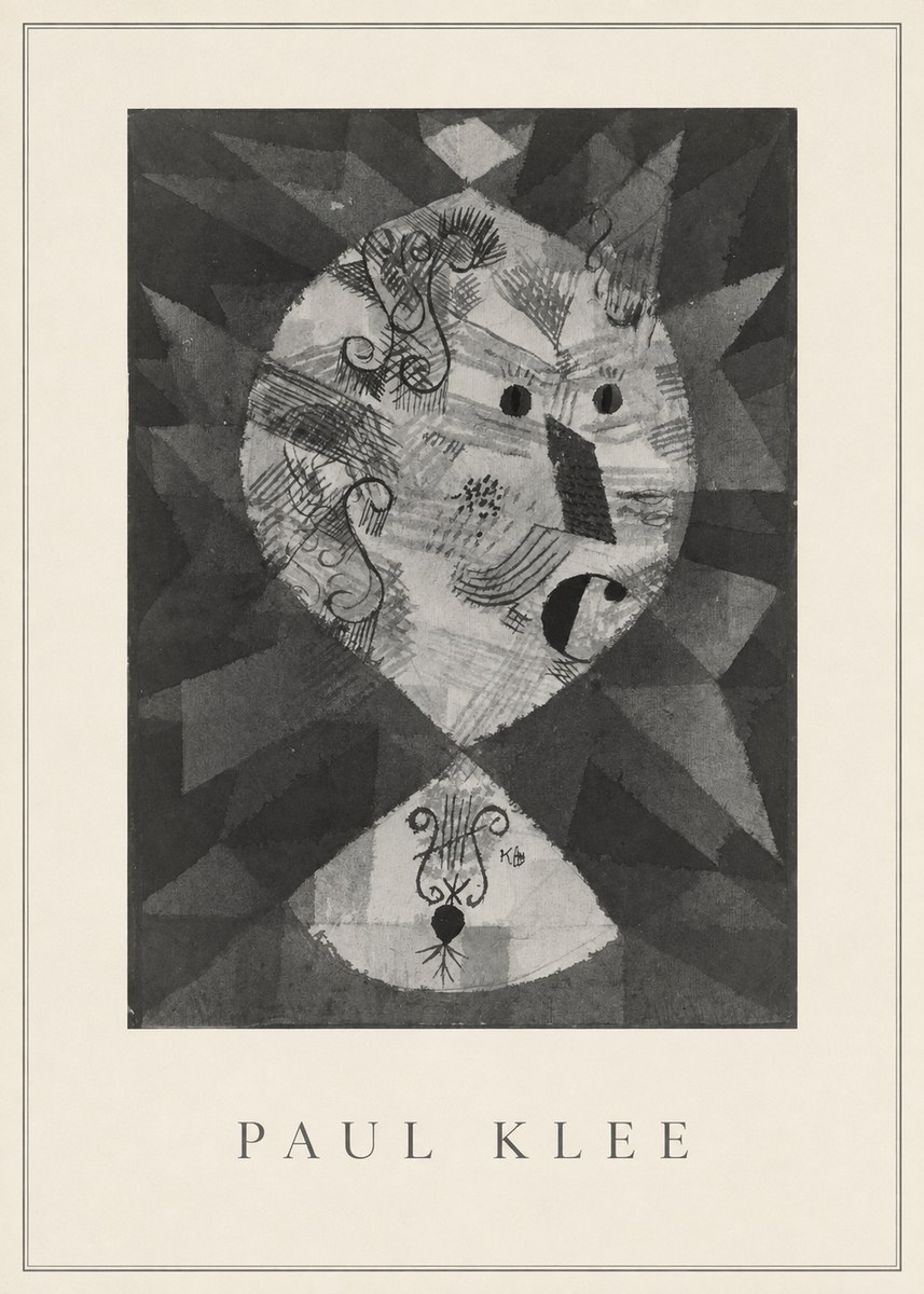 Paul Klee Der O Vom Hohen C No4 - Plakát
