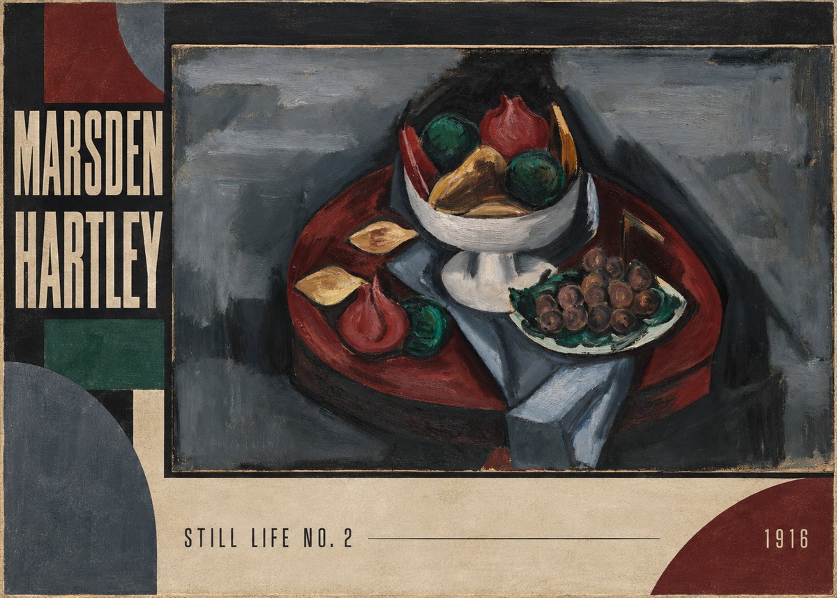 Marsden Hartley Still Life No. 2 No2 - Plakát