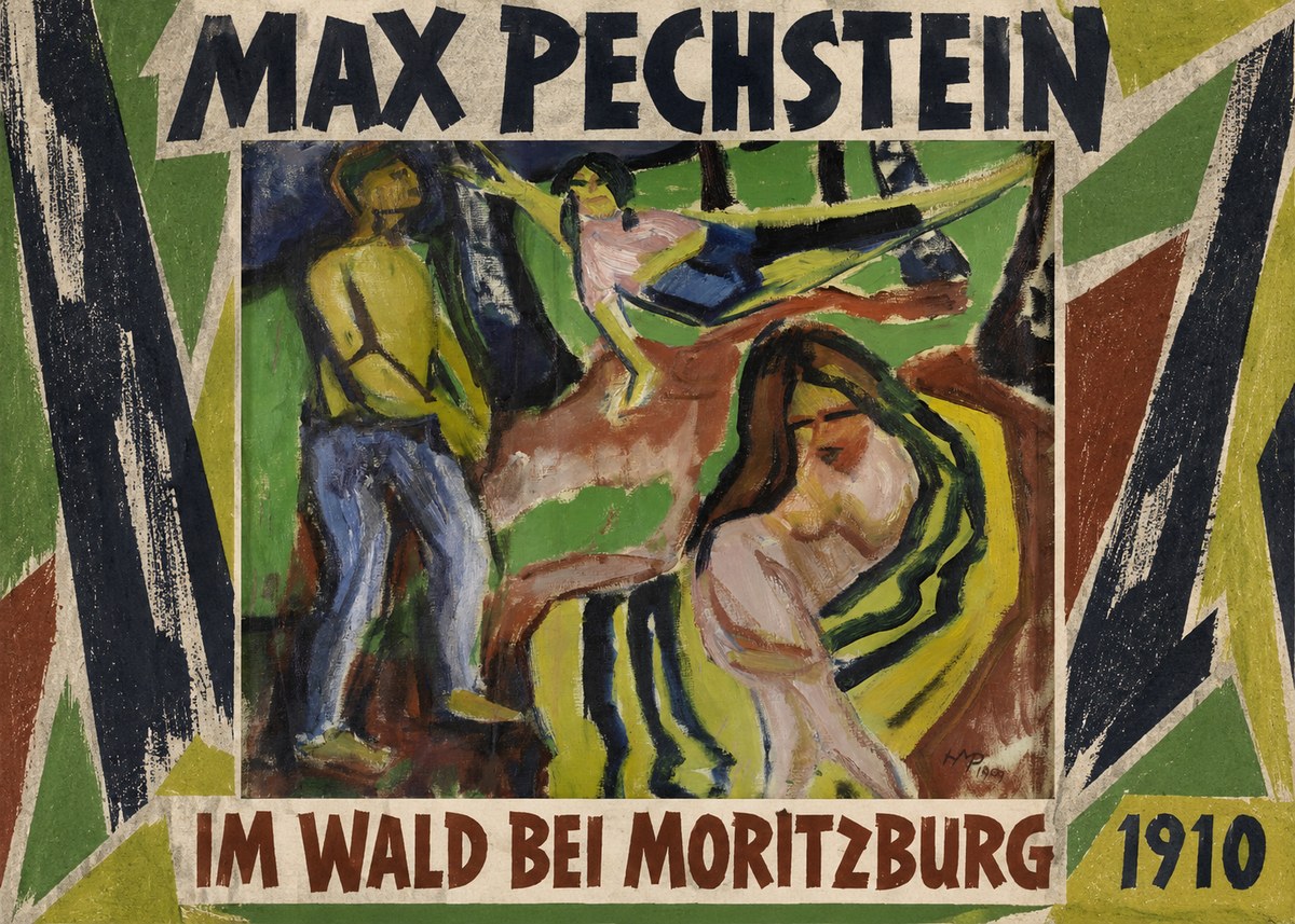 Max Pechstein Im Wald Bei Moritzburg No1 - Plakát
