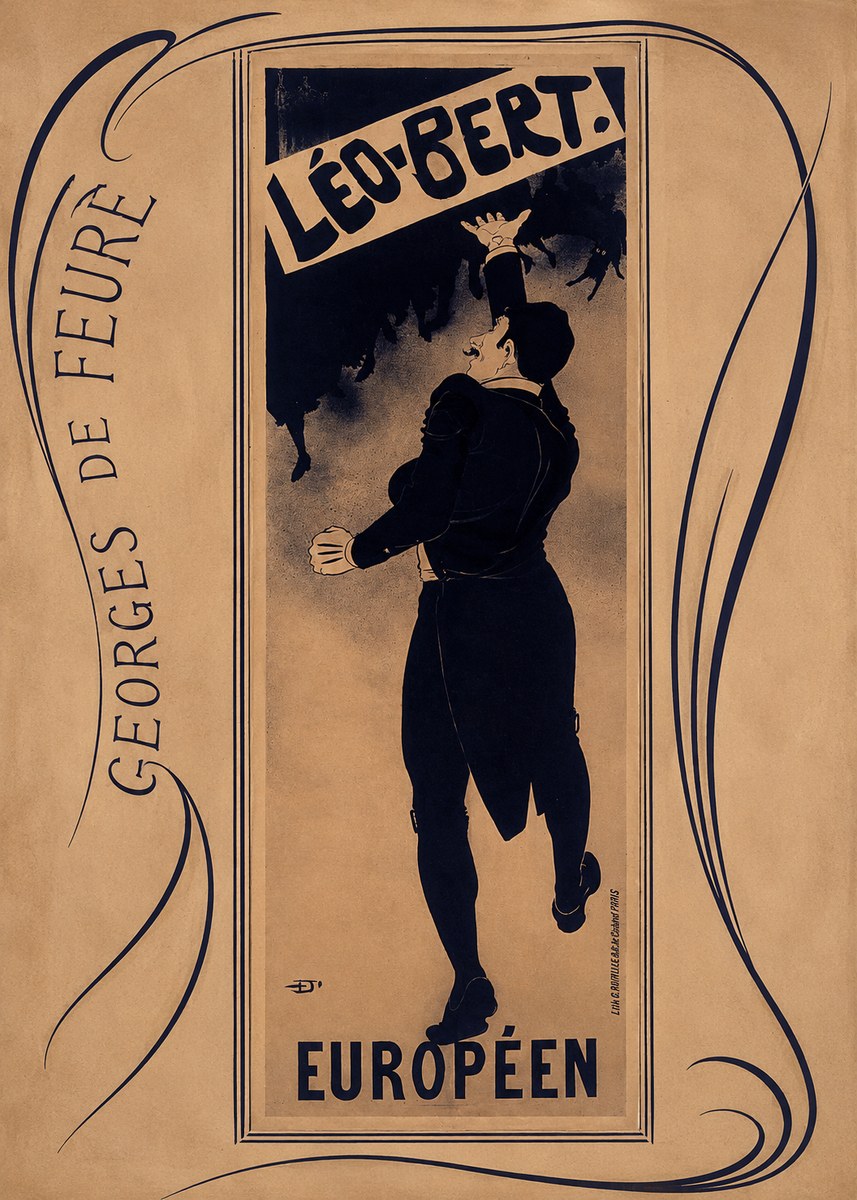 Georges de Feure Léo-bert! I No3 - Plakát