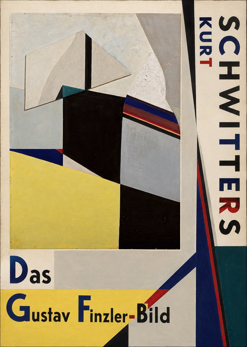 Kurt Schwitters Das Gustav Finzler-bild No4 - Plakát