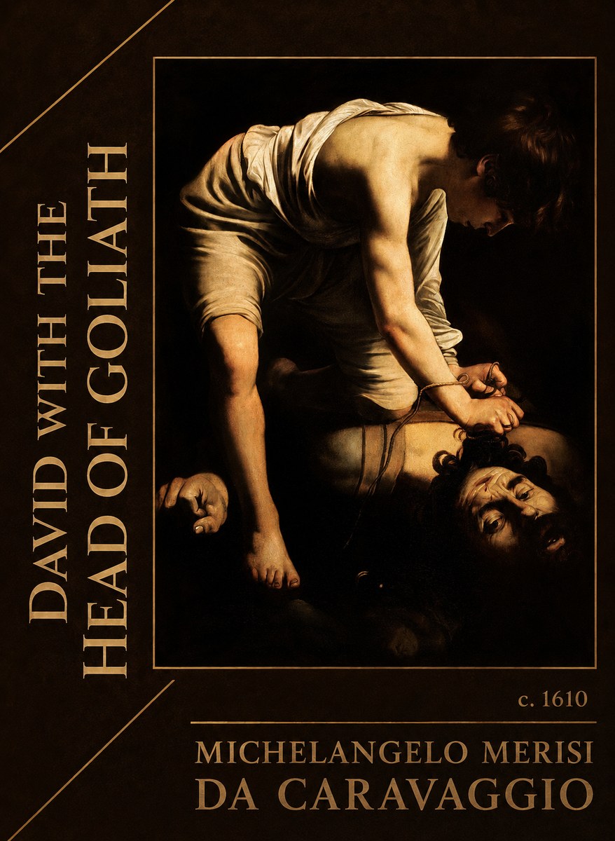 Michelangelo Merisi da Caravaggio David with the Head of Goliath I No2 - Plakát