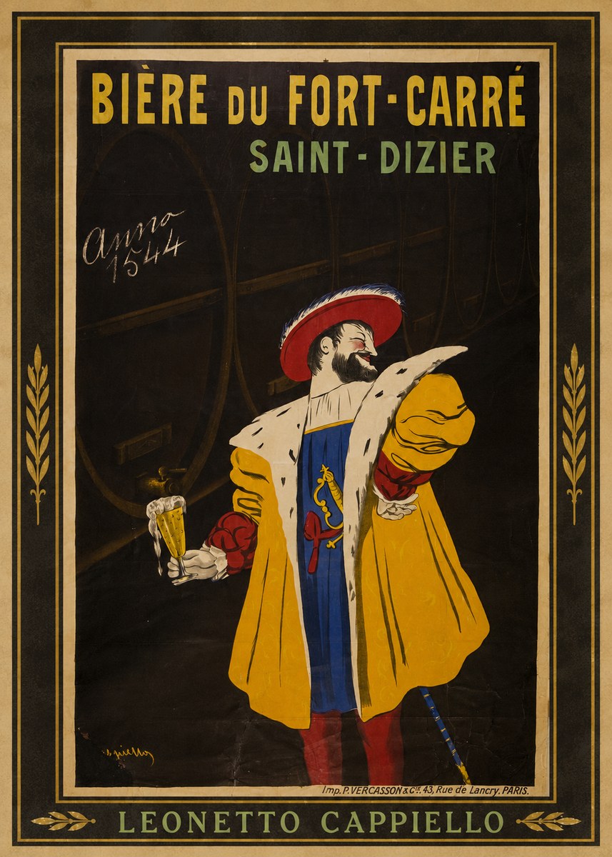 Leonetto Cappiello Bière Du Fort-carré Saint-dizier No1 - Plakát
