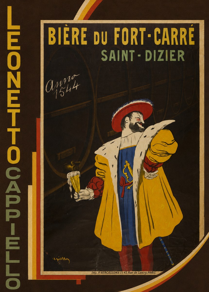 Leonetto Cappiello Bière Du Fort-carré Saint-dizier No2 - Plakát