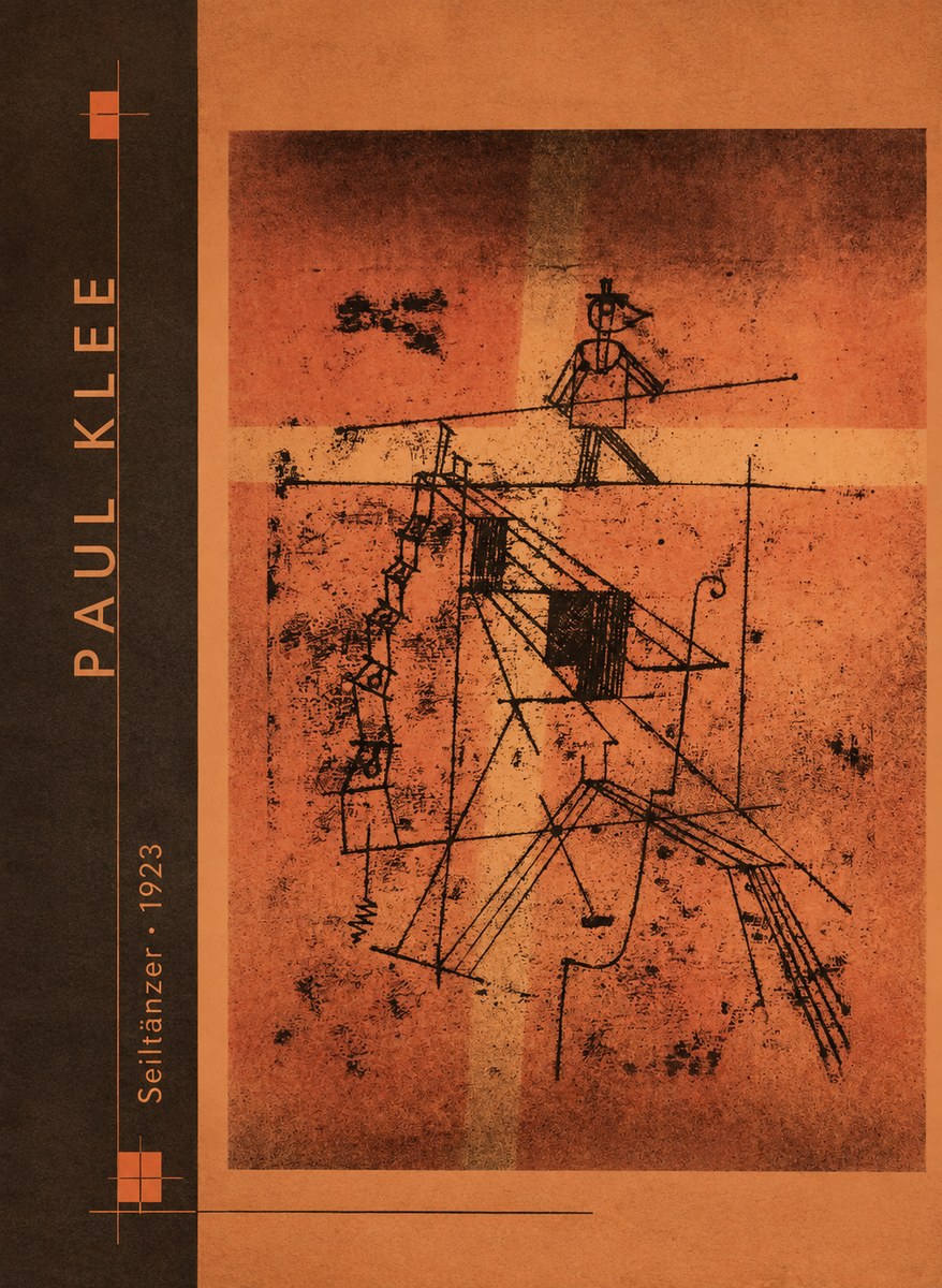 Paul Klee Seiltänzer I No2 - Plakát