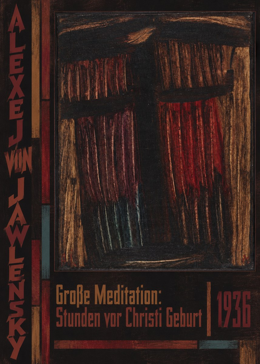Alexej von Jawlensky Große Meditation: Stunden Vor Christi Geburt No3 - Plakát