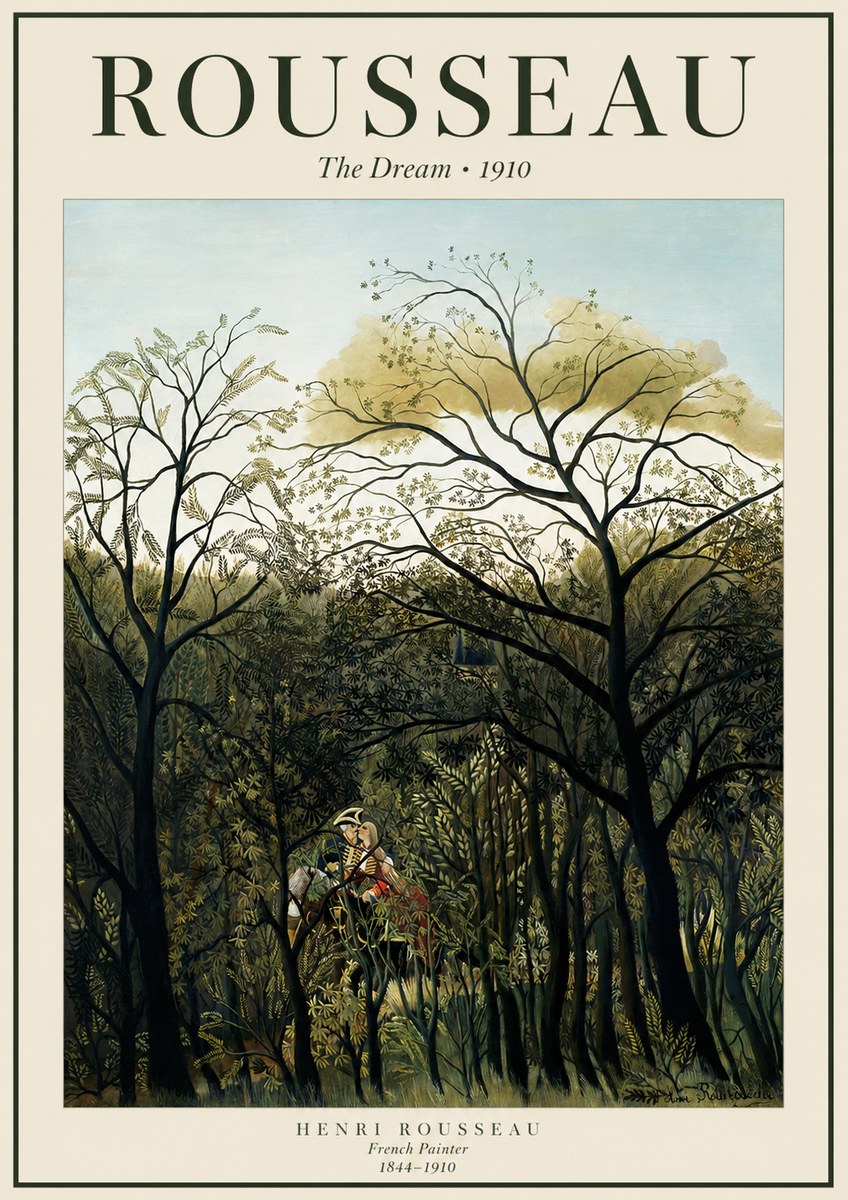Rousseau The Dream I No1 - Plakát