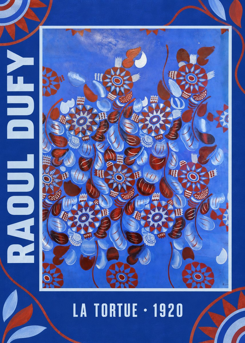 Raoul Dufy La Tortue No5 - Plakát