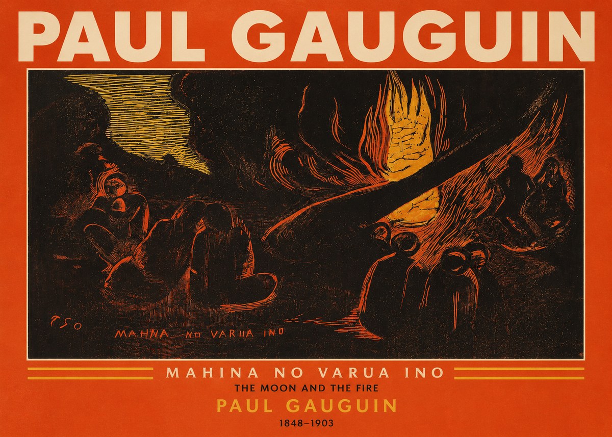 Paul Gauguin Mahina No Varua Ino No2 - Plakát