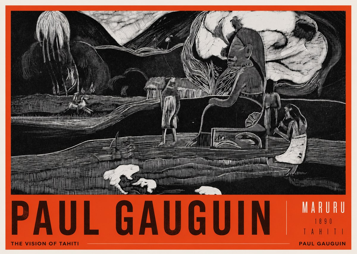 Paul Gauguin Maruru No2 - Plakát