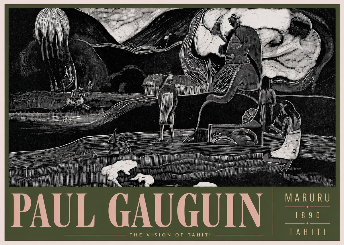 Paul Gauguin Maruru No5 - Plakát