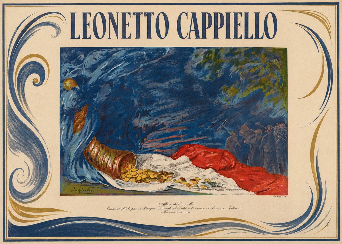 Leonetto Cappiello Emprunt National No1 - Plakát