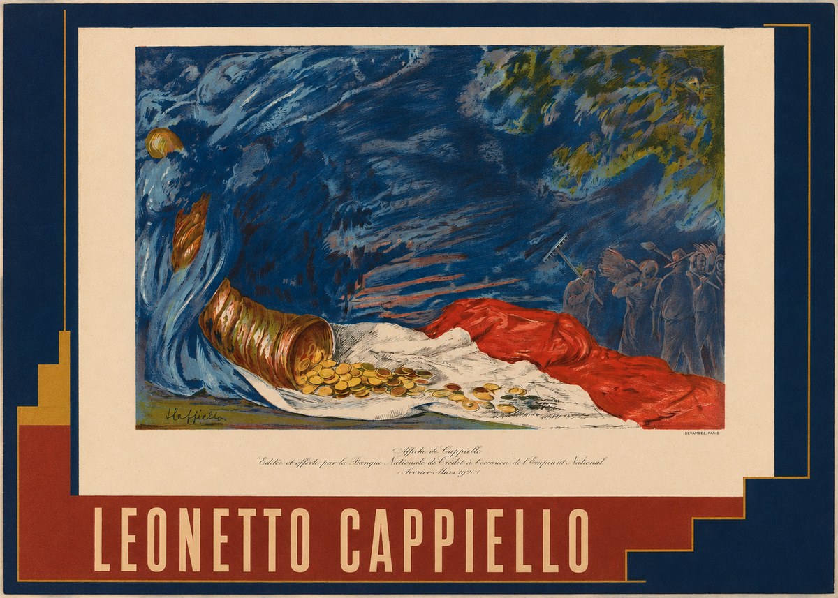 Leonetto Cappiello Emprunt National No2 - Plakát