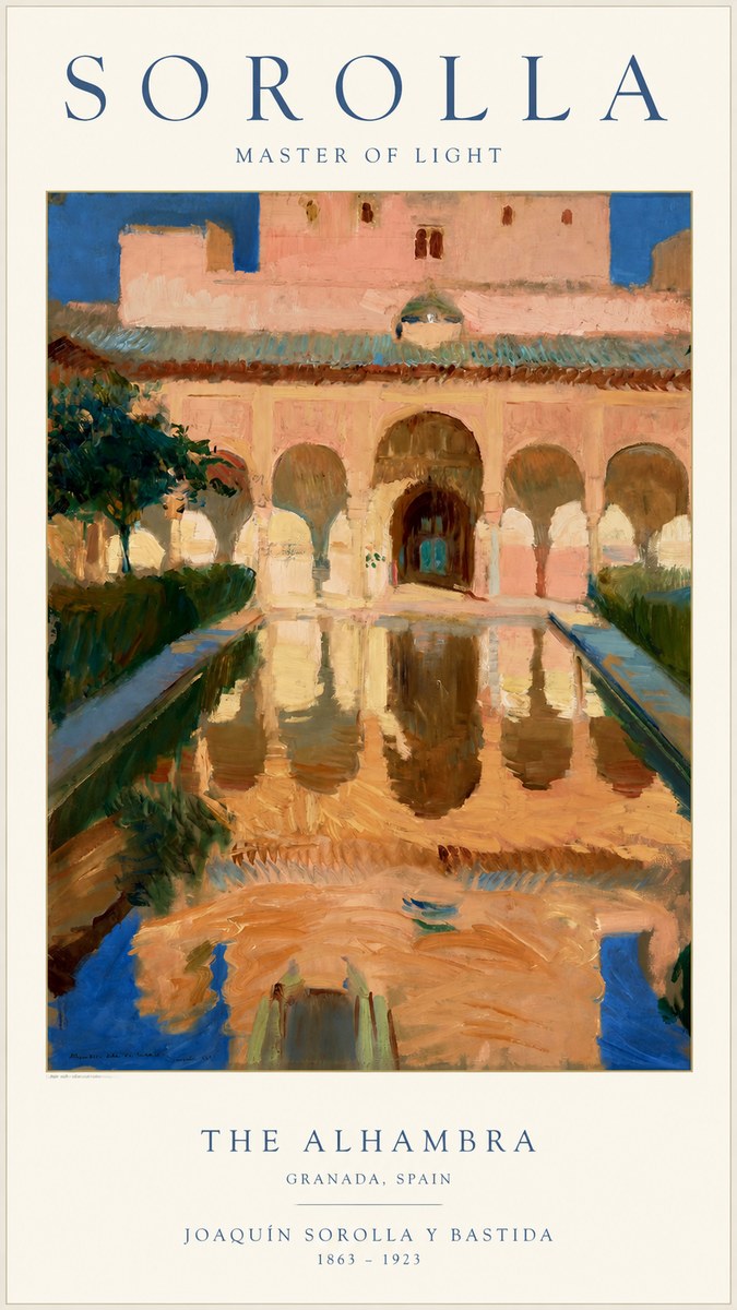 Sorolla The Alhambra No1 - Plakát