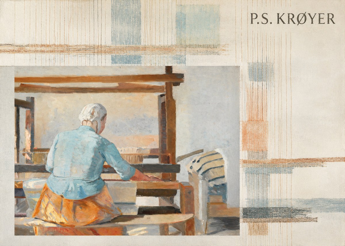 P.S. Krøyer A Weaver No6 - Plakát