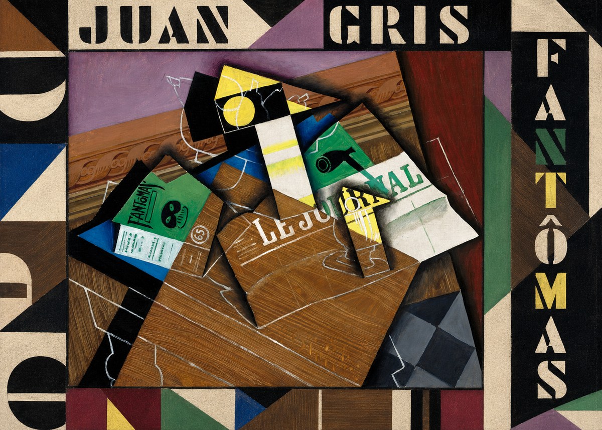 Juan Gris Fantômas I No5 - Plakát