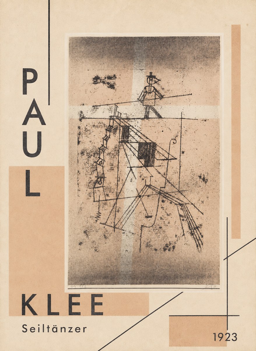 Paul Klee Seiltänzer II No2 - Plakát