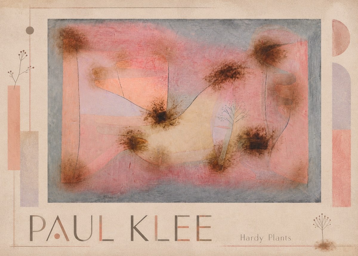 Paul Klee Hardy Plants I No1 - Plakát