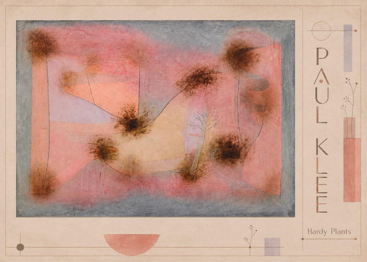 Paul Klee Hardy Plants I No2 - Plakát