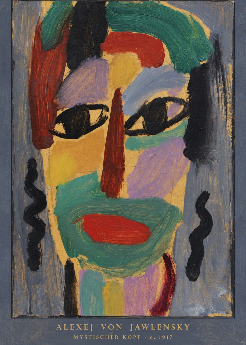 Alexej von Jawlensky Mystischer Kopf No6 - Plakát