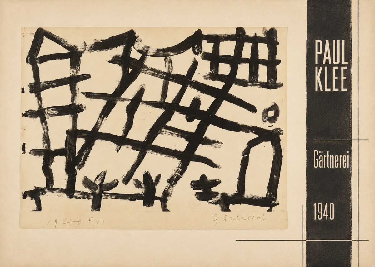 Paul Klee Gärtnerei No3 - Plakát