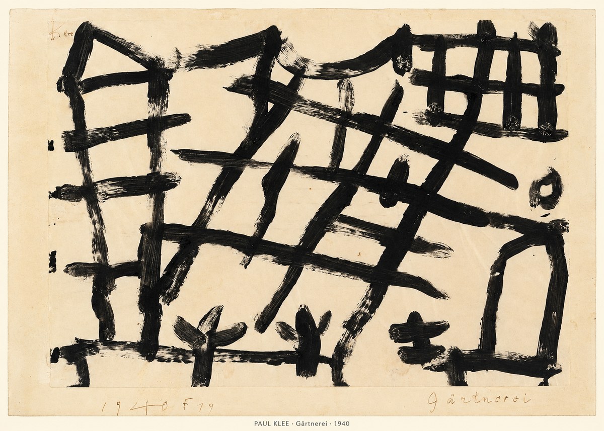 Paul Klee Gärtnerei No6 - Plakát