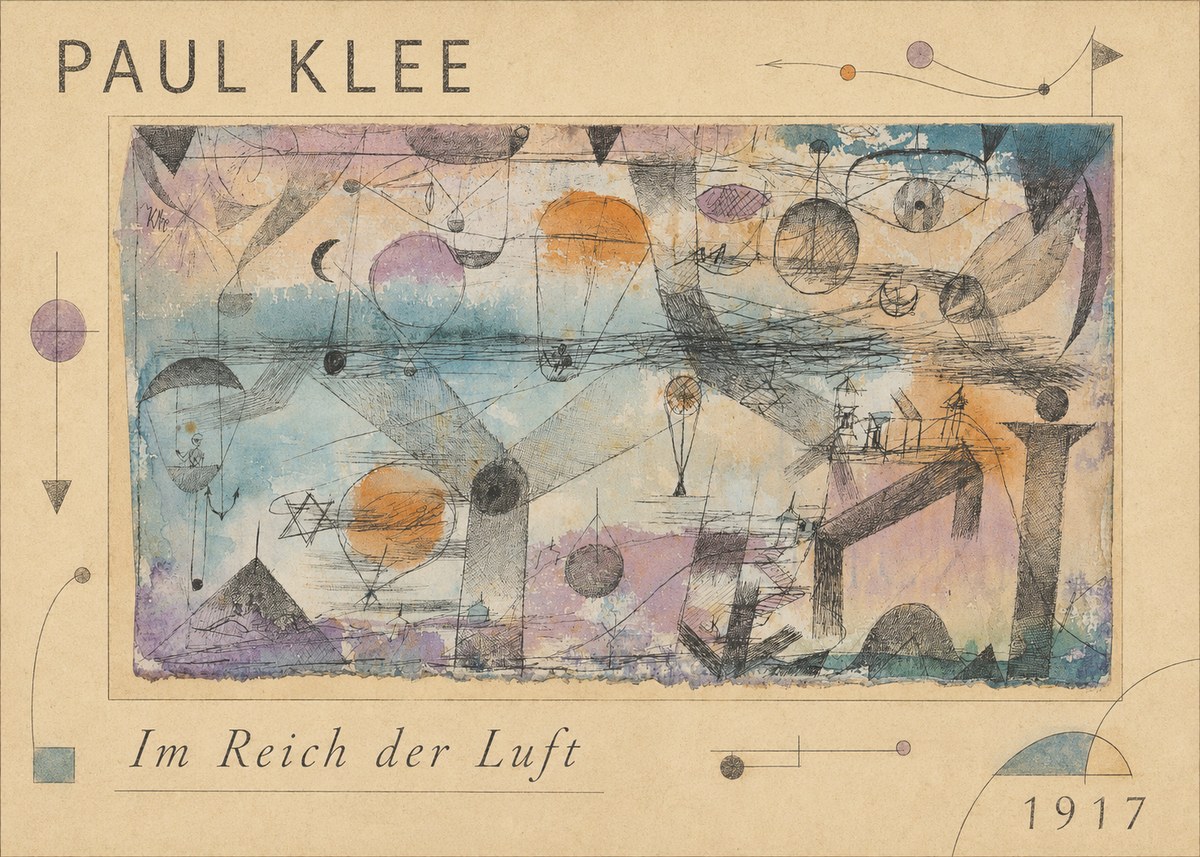 Paul Klee Im Reich Der Luft No1 - Plakát